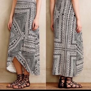 Anthropologie Maeve midi tulip skirt